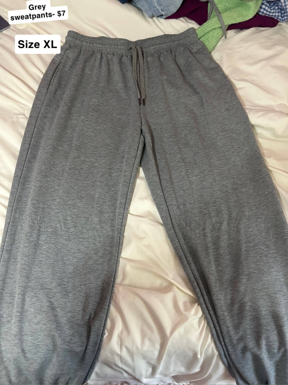 Classic Grey Sweatpants - XL